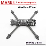 MARK4 7 pouces HD Racing Frame Drone en fibre de carbone pièces Non-GP bras longue portée Esc RC hélicoptère moteur sans balais à distance